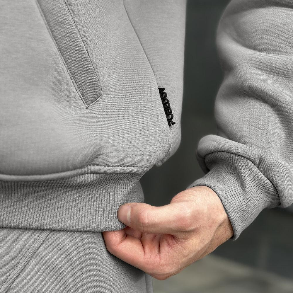 Сталевий спортивний костюм для чоловіків. Комплект осінь зима Pobedov Grand ЗИМА Київ - фото 6