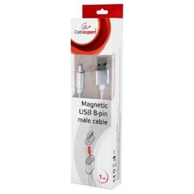 Дата кабель USB 2.0 AM to Lightning 1.0m Cablexpert (CC-USB2-AMLMM-1M) Вінниця