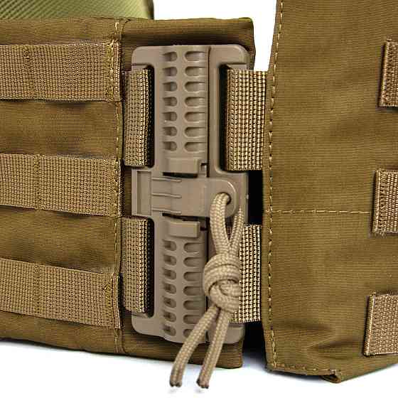 Плитоноска Койот Cordura 1000 D зі швидким скиданням Запоріжжя