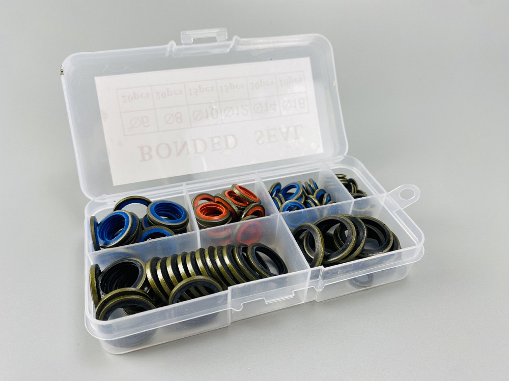 Набір шайб метал з гумовими кільцями  (100 шт)  ATP2187 Мукачево - фото 7