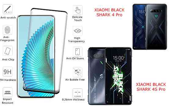 Захисне скло HyperGlass Pro для XIAOMI BLACK SHARK 4 Pro, 4S Pro – максимальна чутливість та захист Київ