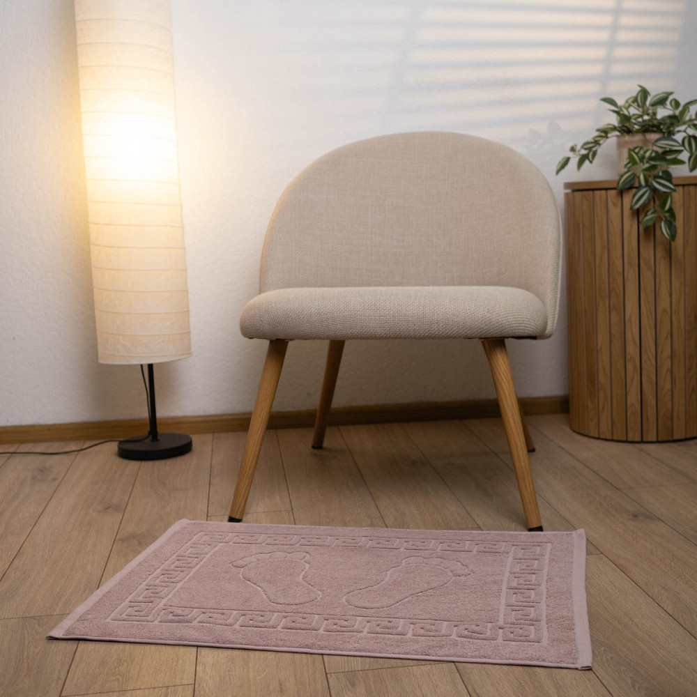 Махровое полотенце для ног GM Textile 50х70см 700г/м2 (Кремовый) Сумы - изображение 2