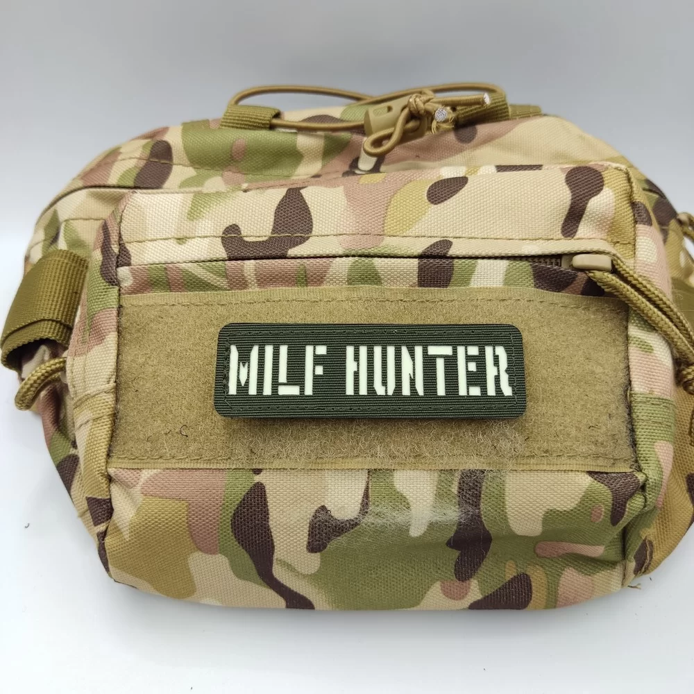 Патч / шеврон що світиться Milf Hunter Laser Cut хакі Запоріжжя - фото 3