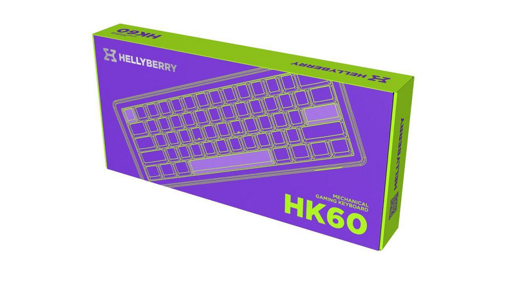 Клавіатура Hator Hellyberry HK60 White/Violet ( 19302 ) Харків - фото 7