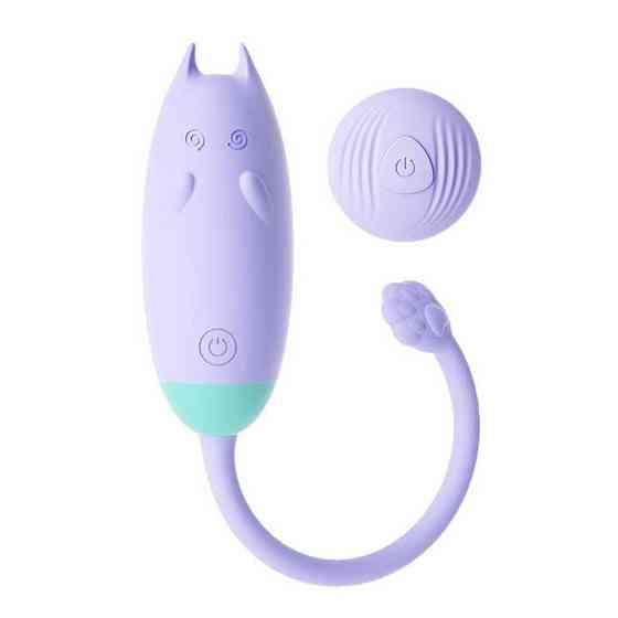 Кліторальний вібратор кішечка Lilo "We Love QiQi" USB фіолетовий Вінниця