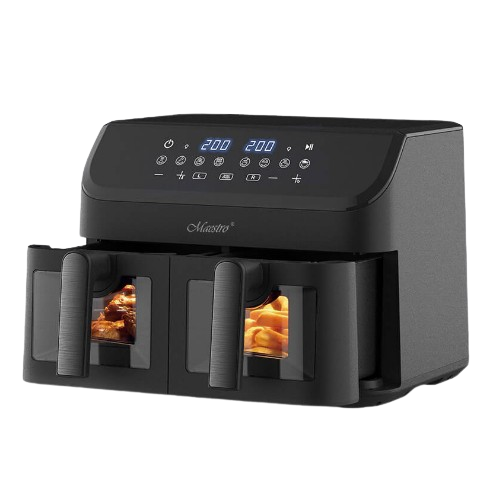 Аерофрітюрниця з двома чашами 4,5л + 4,5л 2000W MR-758 Maestro Житомир
