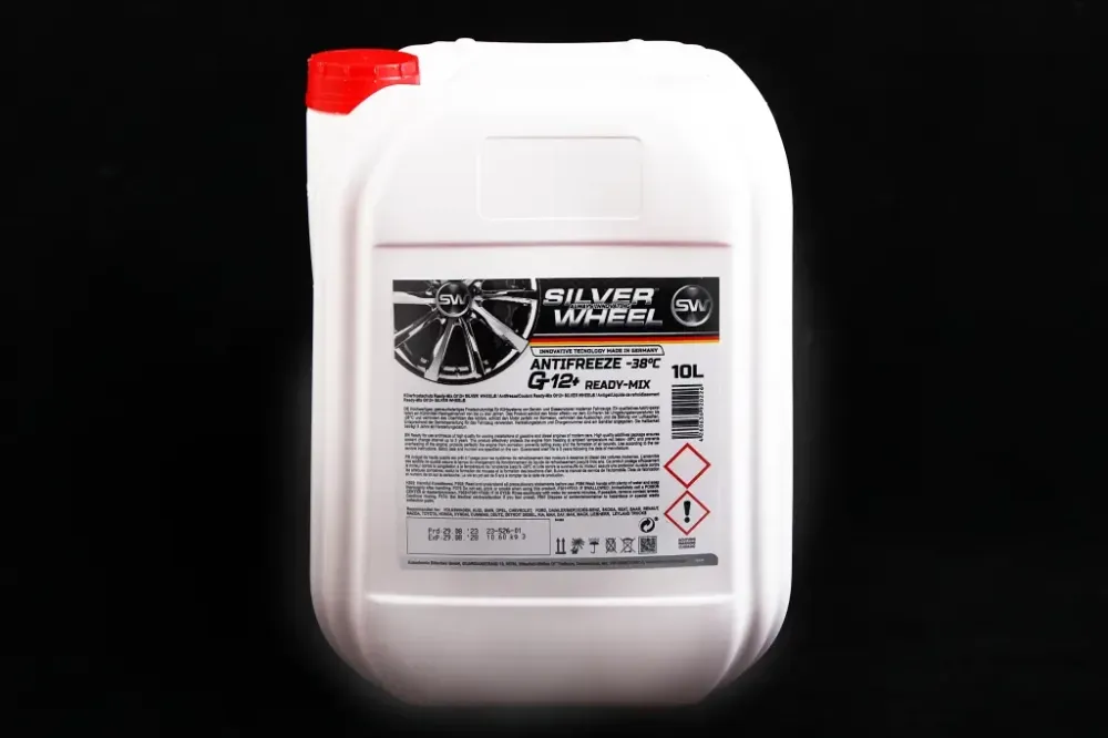 Вода охолоджуюча антифриз червоний -38° Silver Wheel 10.6 кг Вінниця - фото 1