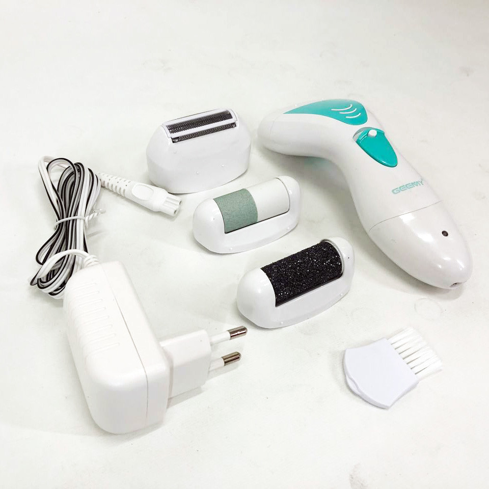 Прибор для удаления мозолей на ногах Gemei, Пилка для педикюра ног Электрический эпилятор пилка ZI-24 Львов - изображение 4