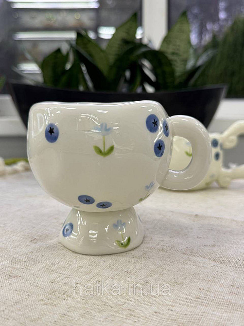 Чашка крухоль кераміка Olens "Лохина" 300 мл 8030-421 Київ - фото 4