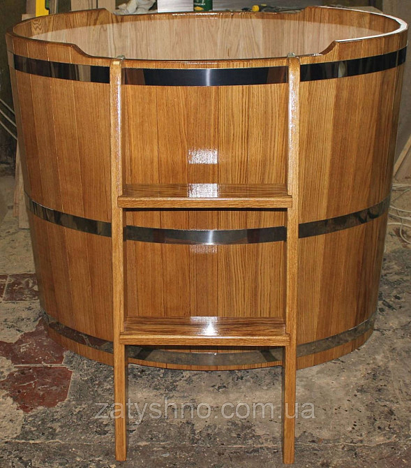 Купель дубовая  для бани 1100*700*1000 Киев - изображение 1