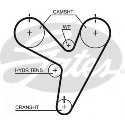 Ремень ГРМ Gates 5674XS Винница