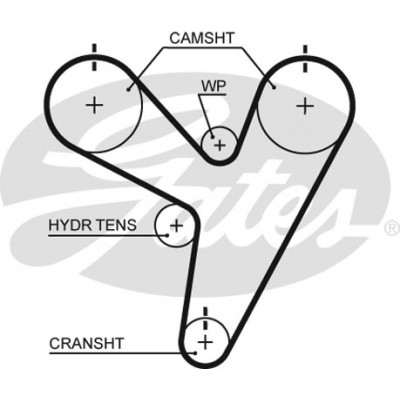 Ремень ГРМ Gates 5674XS Винница - изображение 1