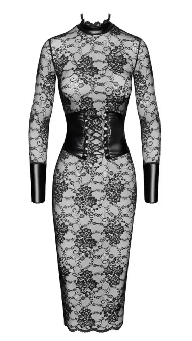 Сукня Noir Handmade F375 Noirelle Lace Corset Midi dress XL Львів - фото 7
