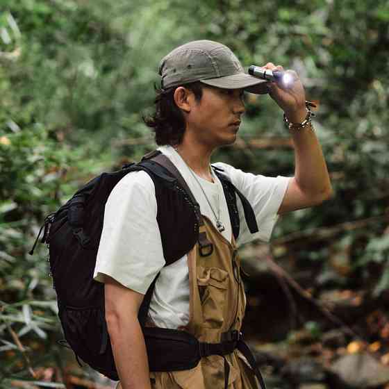 Ліхтар з кліпсою Naturehike CNK2450ZM013, чорно-сірий Київ