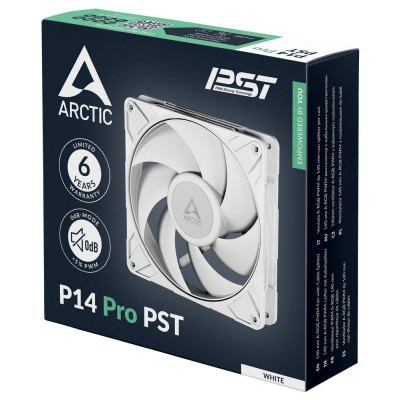Кулер для корпуса Arctic P14 PRO PST WHT (ACFAN00317A) Винница - изображение 10