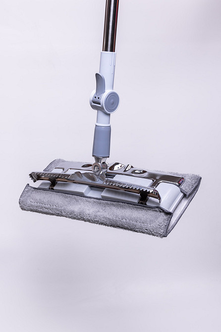 Household Швабра для підлоги з телескопічною ручкою та насадкою, підходить для плитки, ламінату Коломия - фото 8