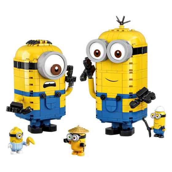 Конструктор Minions Фигурки миньонов и их дом (75551), 876 деталей совместимый с Lego лего Запорожье