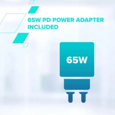 Зарядное устройство Canyon 4-in-1 wireless charging stand 30W + charger 65W + cable 1.0m black (CNS-WCS405B) Винница - изображение 5