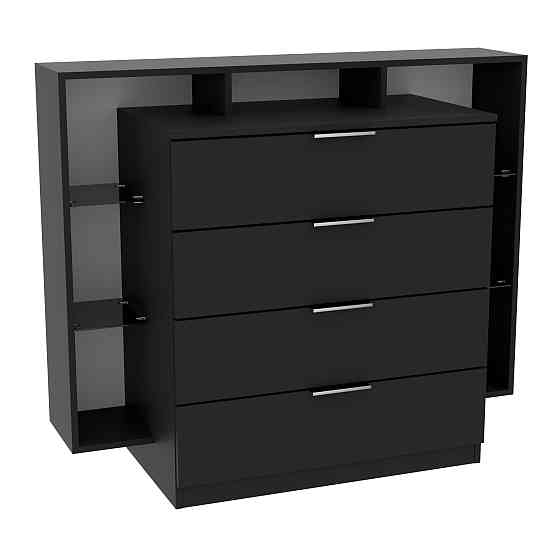 Комод Крістал, Антрацит, 1200/450/1000 Львів