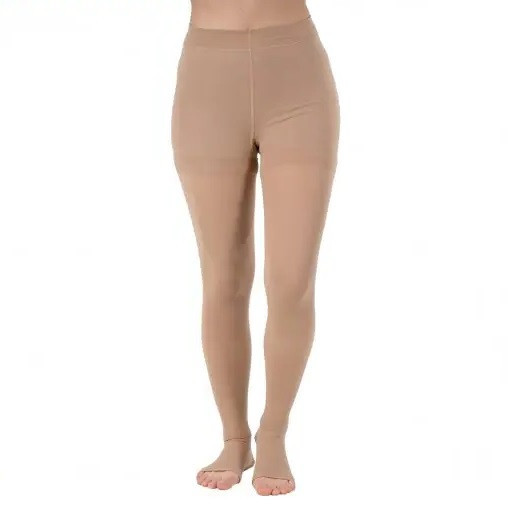 Колготы компрессионные 2-й класс 23-32 мм р.с., открытый носок - Ersamed ERSA-511-1 Днепр - изображение 1