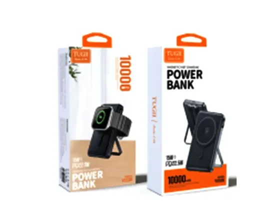 Power Bank TUGII Y05W 10000 мАг, 38Вт·год, PD 20Вт, QC 22.5Вт, MagSafe, 3 в 1 Одеса