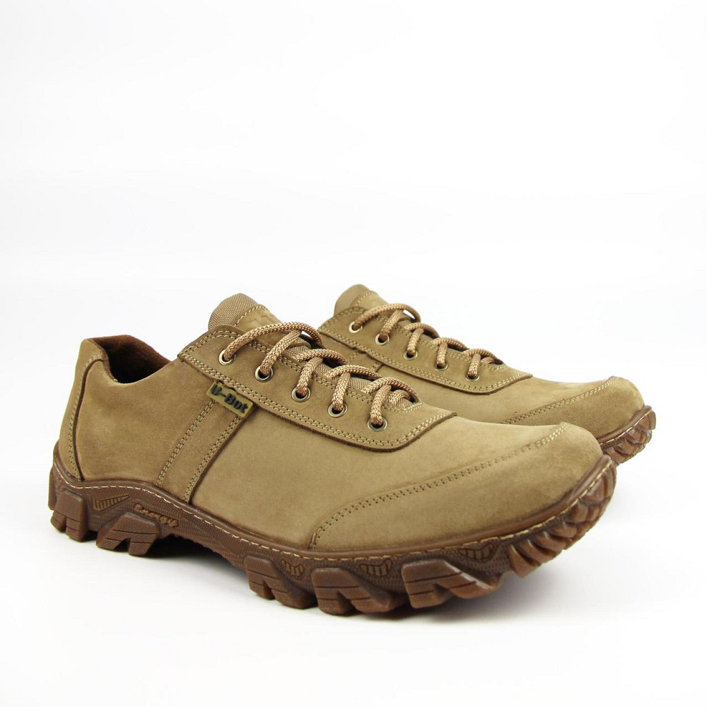 Чоловічі тактичні замшеві демісезонні кросівки койот, прошиті та проклеєні міцні військові кросівки Львів - фото 2