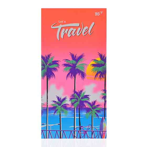 Блокнот 100*200/64 арк."Yes""Tropical view" = офсет, тверда обкл. неон+софт-тач лак, 151353, шт Київ