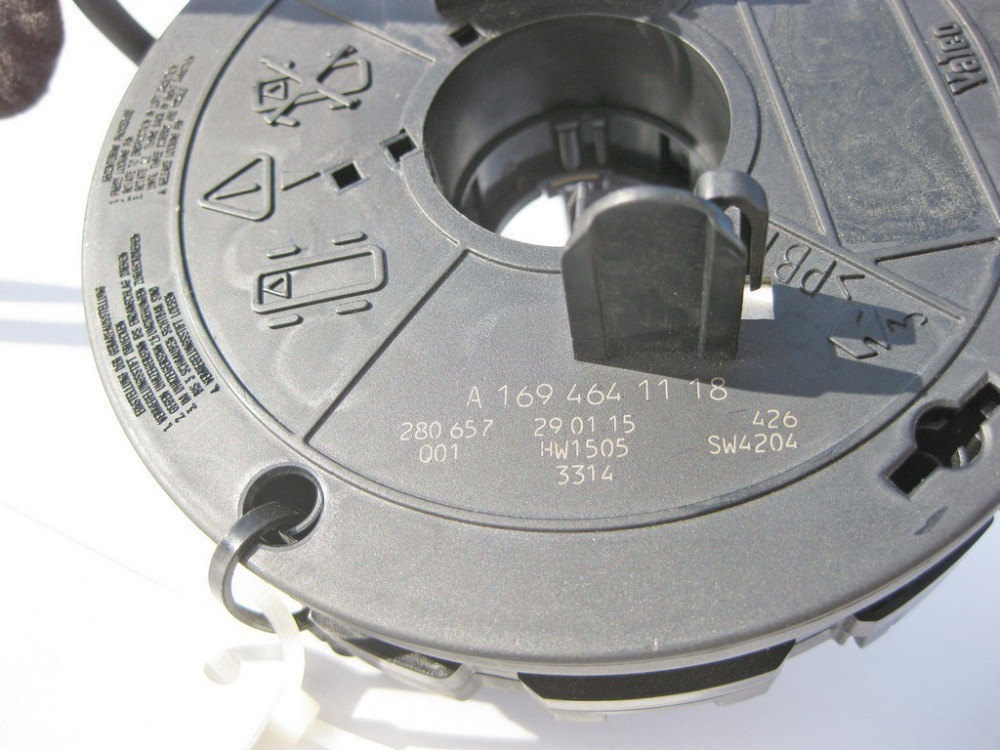 Mercedes-Benz  A1694641118 Контактна спіраль - шлейф керма з датчиком кута повороту керма C-class W203 A-class W169 B-class W245 C-class S203 CL203 Sp Одесса - изображение 9