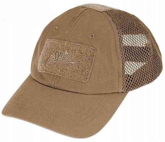 Тактична Бейсболка із сіткою Helikon-Tex "PoliCotton Ripstop" (CZ-BBV-PR-11) Coyote Нововолинськ