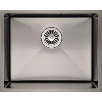 Мийка кухонна GRANADO Under top max STEEL S201 black honeycomb (GS07201BH) Вінниця - фото 1