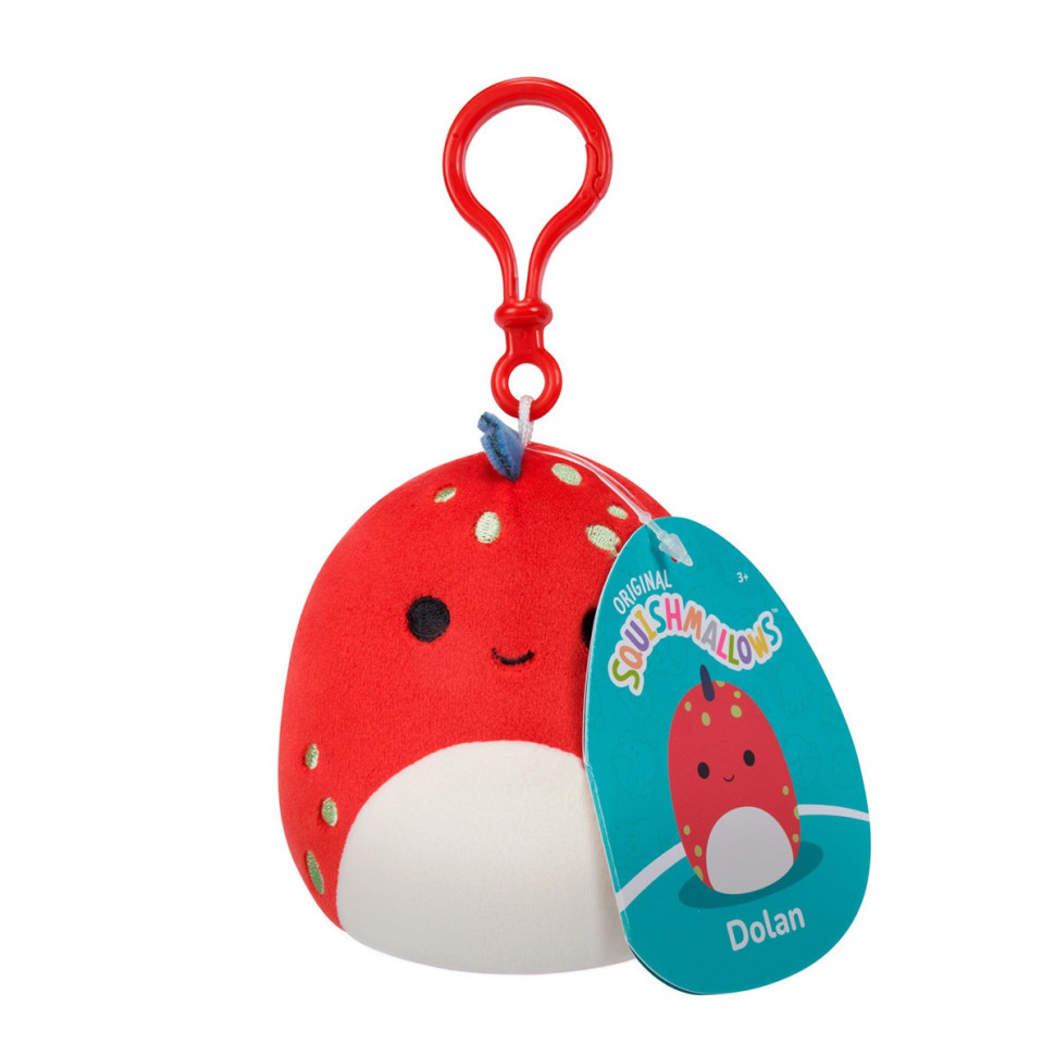 М'яка іграшка на кліпсі "Діно Долан" Squishmallows SQCP00218, 9 см Вінниця - фото 2