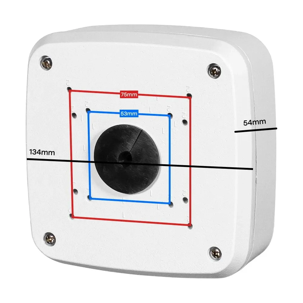 Монтажна коробка Light Vision VLC-07BXD(M), метал, 134*134*54 мм (75-00277) Киев - изображение 2