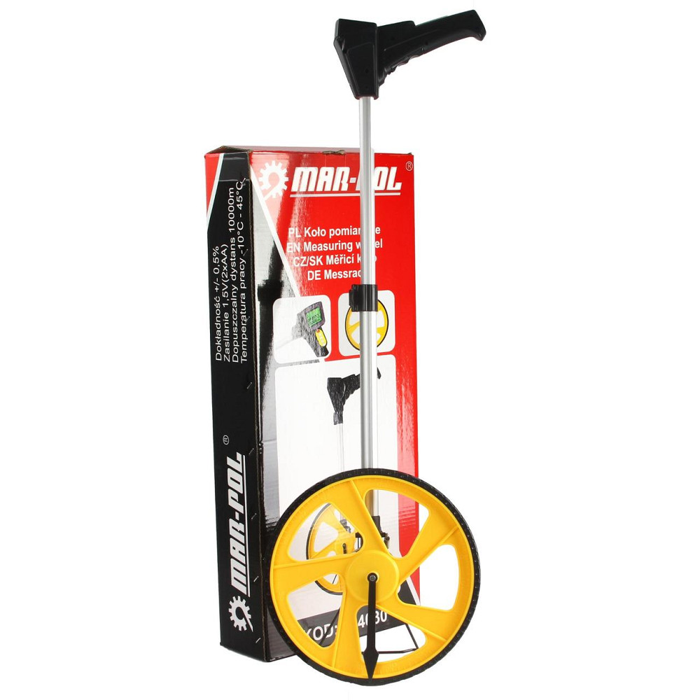 Измерительное колесо дальномер диаметром 32 см с ЖК-дисплеем и подсветкой экрана Mar-Pol (M04030) Нововолынск - изображение 9