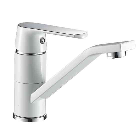 Змішувач для умивальника Globus Lux Laguna GLA-0203MQ-7-WHITE Луцк