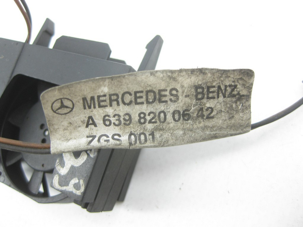 Mercedes-Benz  A6398200642 Вентилятор охолодження аудіосистеми V-class W639 W636 Одеса - фото 7