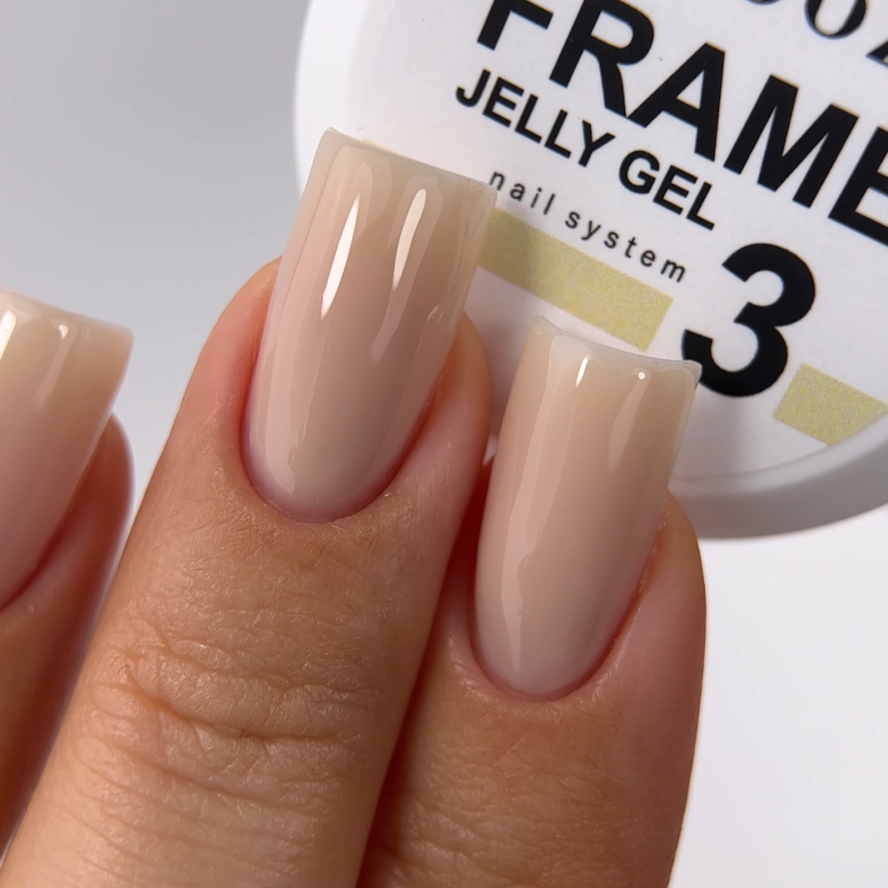 Гель-желе для нарощення нігтів Crooz Frame Jelly gel 03 15мл Херсон - фото 1
