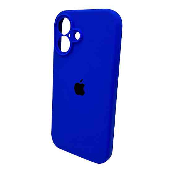 Чохол для смартфона Silicone Full Case AA Camera Protect for Apple iPhone 16 45,Shiny Blue Київ
