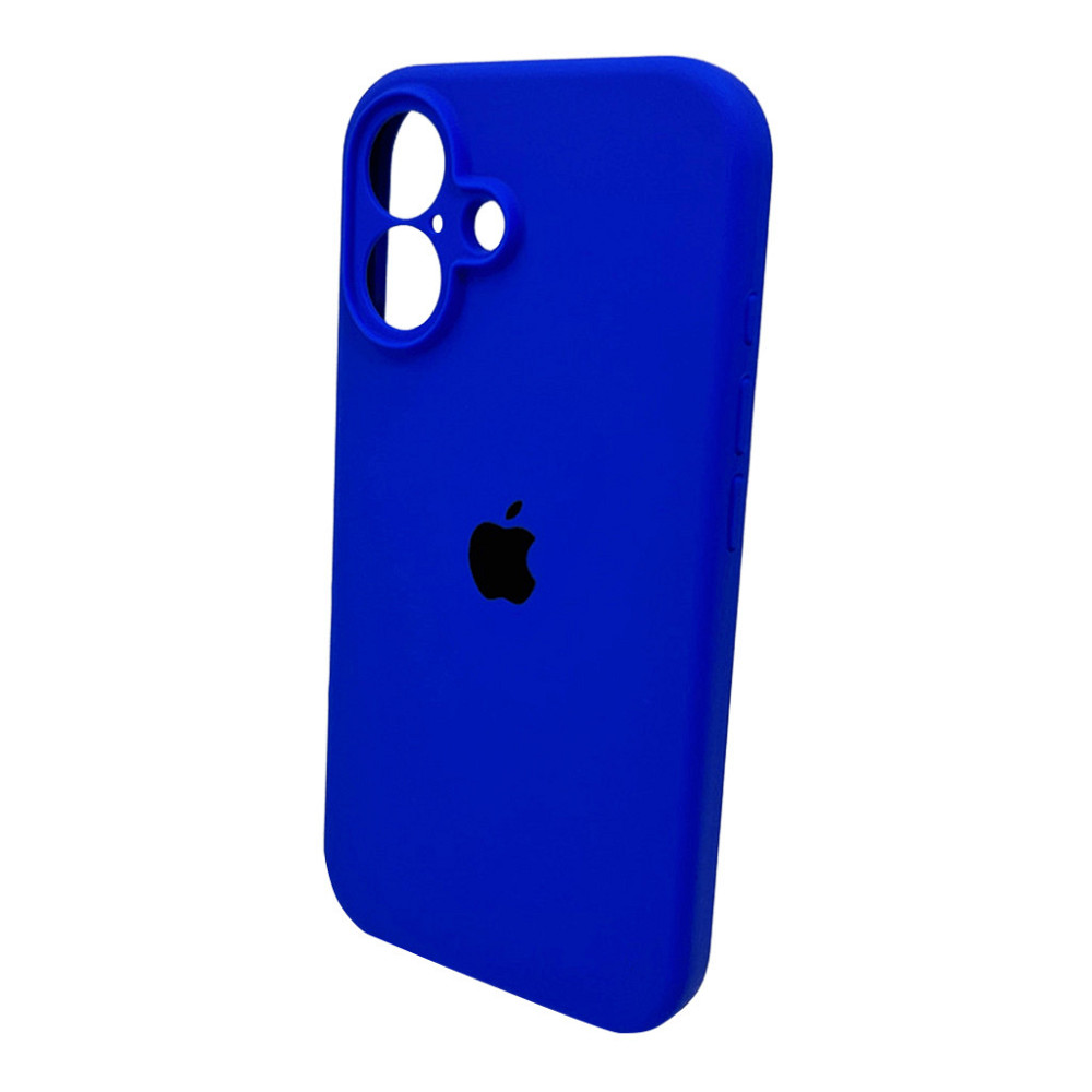 Чохол для смартфона Silicone Full Case AA Camera Protect for Apple iPhone 16 45,Shiny Blue Київ - фото 5