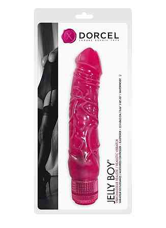 Фаллоимитатор вибратор Dorcel Jelly Boy, диаметр 4,2см ТПЕ, плавная регулировка мощности вибрации Sex Aura Киев