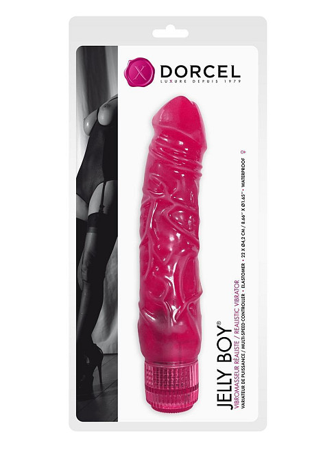 Фаллоимитатор вибратор Dorcel Jelly Boy, диаметр 4,2см ТПЕ, плавная регулировка мощности вибрации Sex Aura Киев - изображение 4