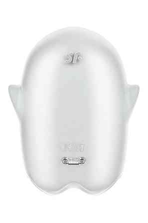 Вакуумный вибратор Satisfyer Glowing Ghost светится в темноте, белый, 8.4 см Sex Aura Киев