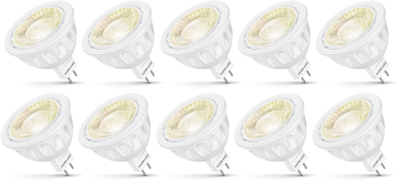 Светодиодная лампа (10 шт.) MR16 5 Вт эквивалент 50 Вт 2700K Киев