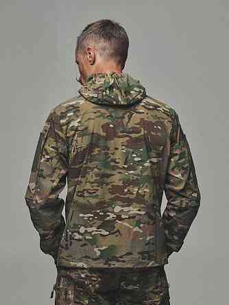 Тактичний демісезонний чоловічий мультикамний костюм штани куртка, водонепроникна військова форма усі розміри Львів