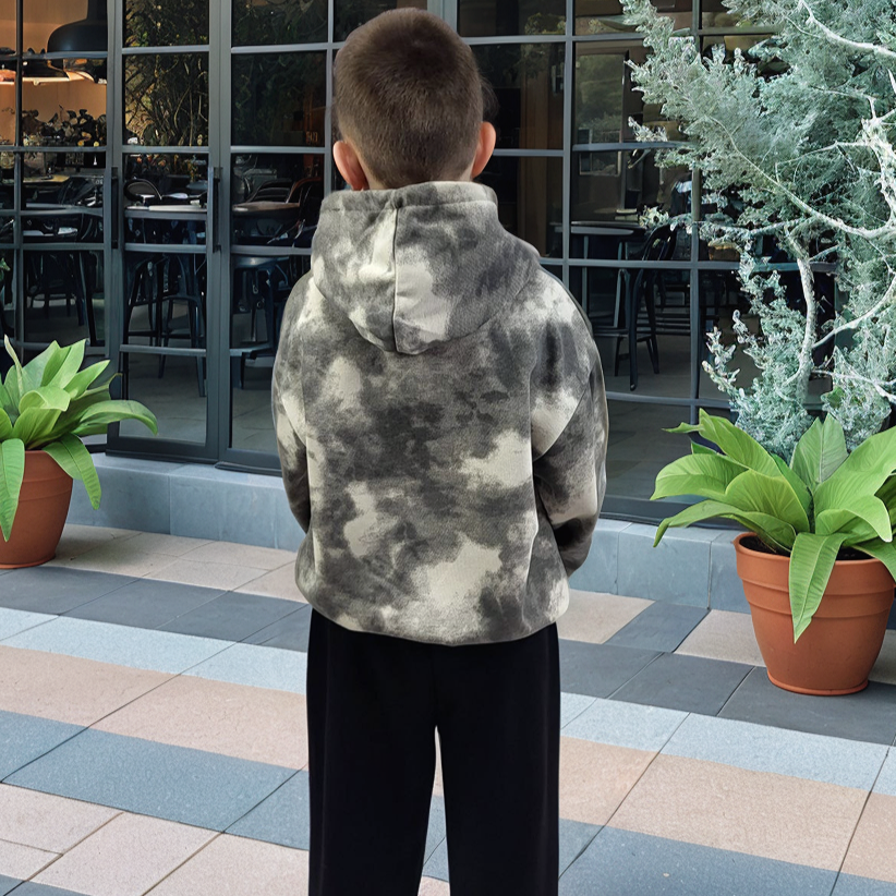 Детский спортивный костюм оверсайз двунитка для мальчика подростка на 9,10,11,12 лет Николаев - изображение 4