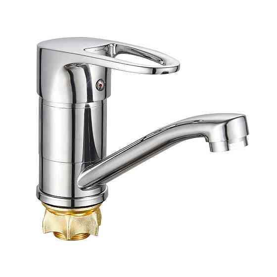 Смеситель для умывальника WEZER VRL125-01 Ø40 (хром) Киев