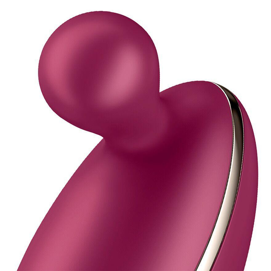 Вібратор для зовнішньої стимуляції Satisfyer Spot On 1 Berry, гнучкий відросток Sex Aura Київ - фото 4