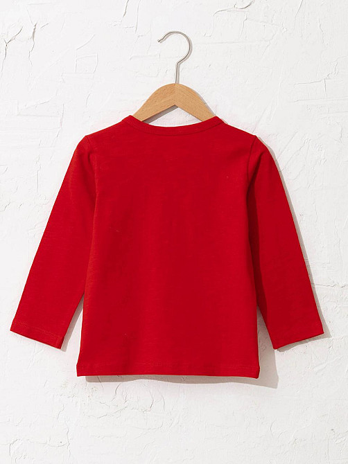 Дитяча Літня Кофта з Ґудзиками для Хлопчика LC Waikiki Червона 18-24 міс (86-92см) пакунок малюка Киев - изображение 2