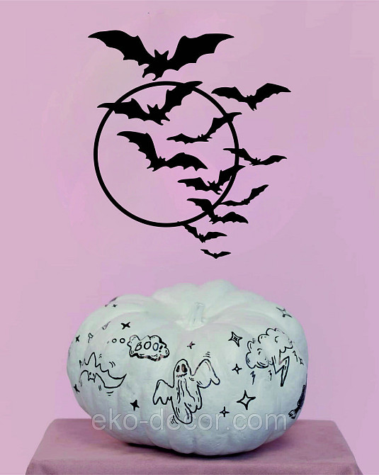 Декоративне настінне Панно «Летючі миші», Декор на стіну Київ - фото 9