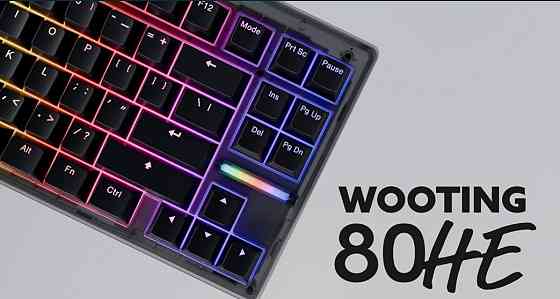 Клавіатура Вутинг: Wooting 80HE 8000Hz. Keyboard. Київ