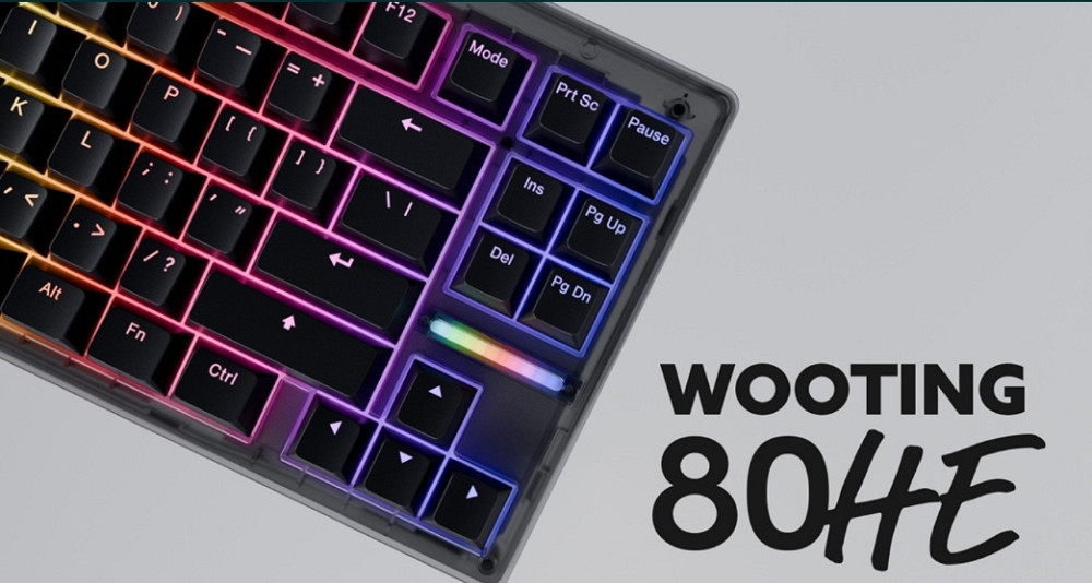 Клавіатура Вутинг: Wooting 80HE 8000Hz. Keyboard. Київ - фото 2
